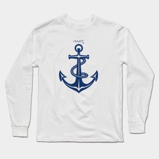 Boat or yacht anchor Long Sleeve T-Shirt